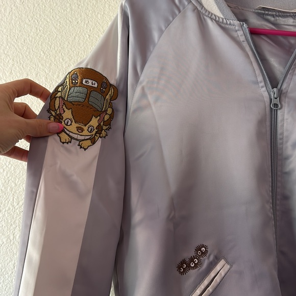 JapanLA x My Neighbor Totoro Limited Edition Embroidered Unisex Track Jacket - Picture 3 of 5